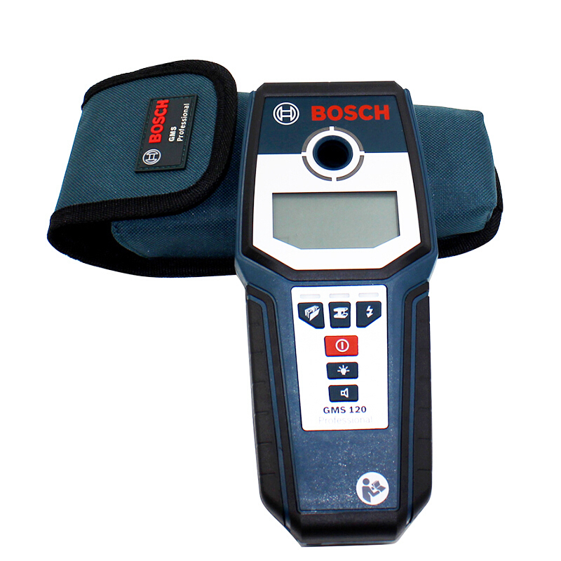 【苏宁自营】博世（BOSCH）GMS 120 墙体内探测仪 金属探测器 铜铁探测仪 木材钉子探测仪