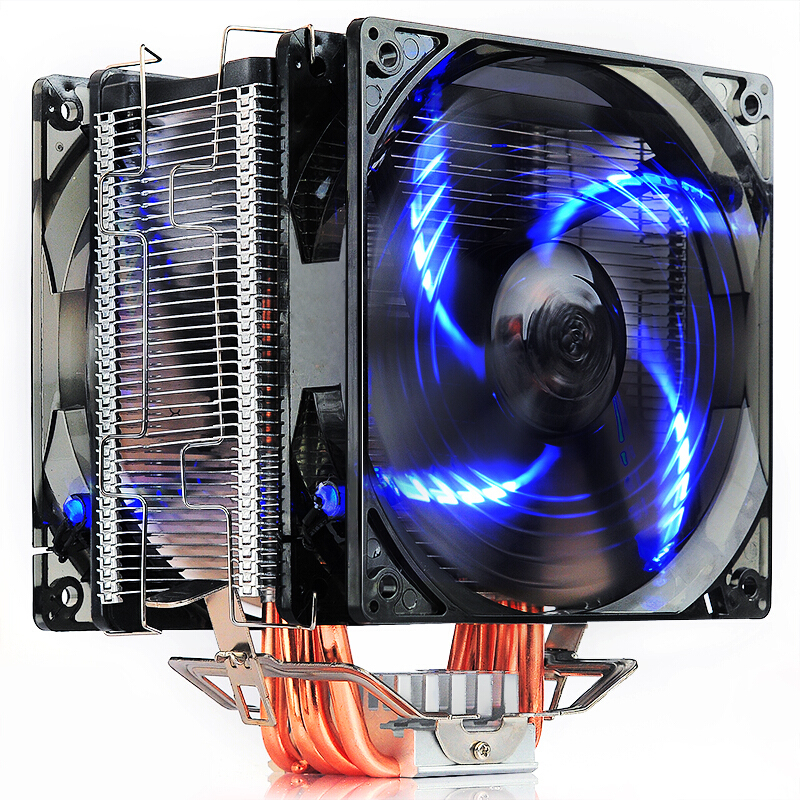 CPU散热器 东海X5 支持AM4 1151 5热管 PWM温控 12CM静音风扇