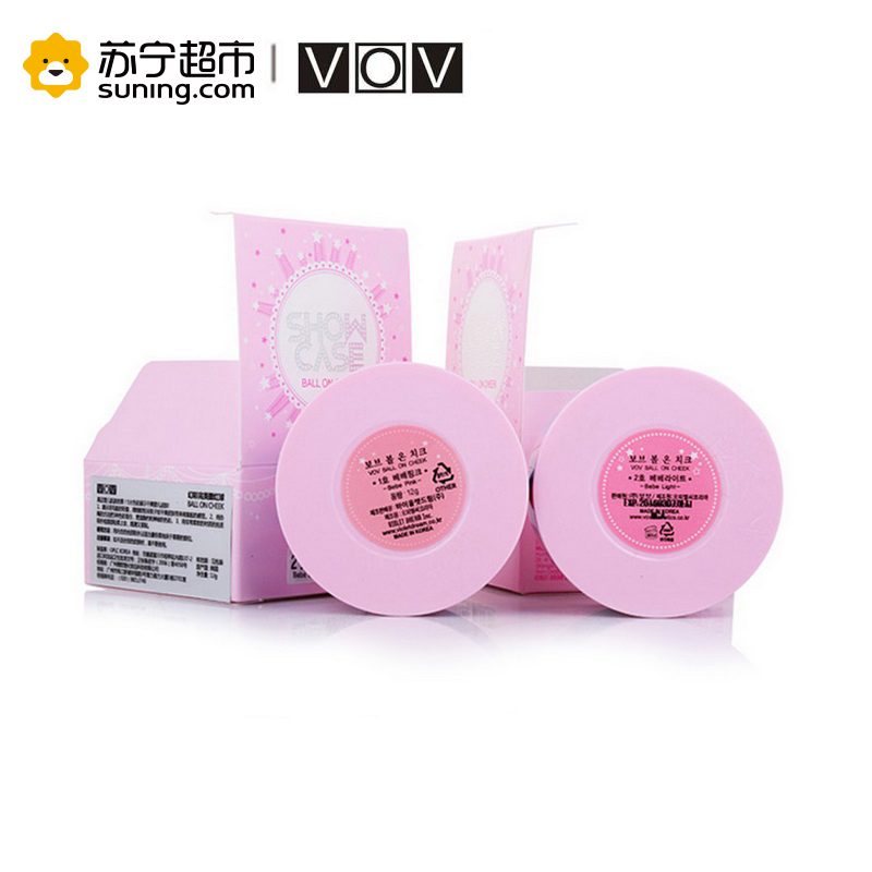 VOV 薇欧薇 彩妆 幻彩腮红球2#橘色珠光闪亮(色泽持久 适合各类肤质)