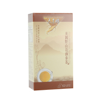太子牌原枝花旗参蜜糖茶18包盒装