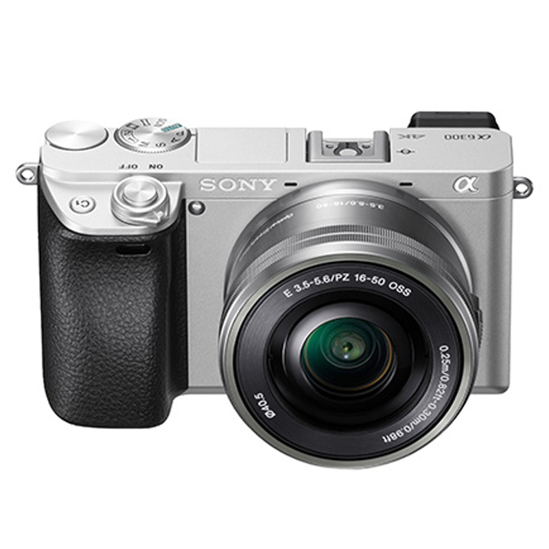 索尼(SONY) ILCE-A6300L银色微单相机+E PZ 16-50mm OSS(SELP1650)