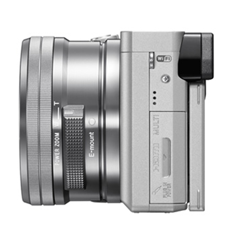 索尼(SONY) ILCE-A6300L银色微单相机+E PZ 16-50mm OSS(SELP1650)