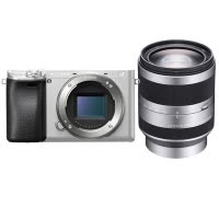 索尼（SONY）ILCE A6300银色（18-200mm 银色）数码微单相机 单镜头套装 约2420万像素