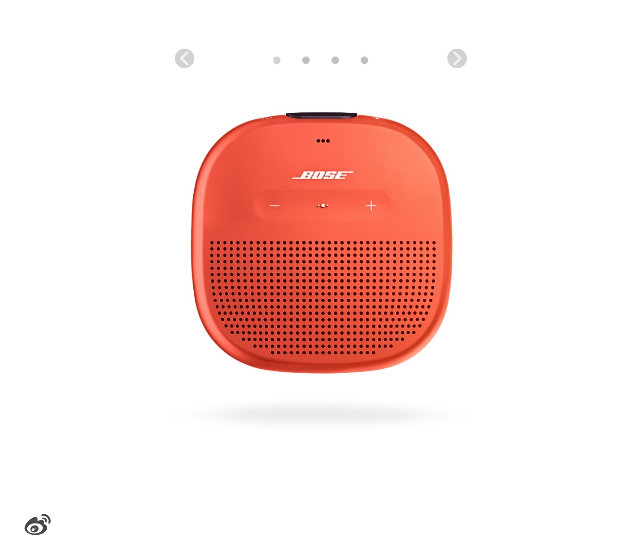 Bose SoundLink Micro蓝牙扬声器--亮橙色