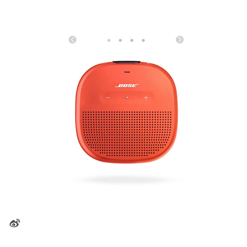 Bose SoundLink Micro蓝牙扬声器--亮橙色