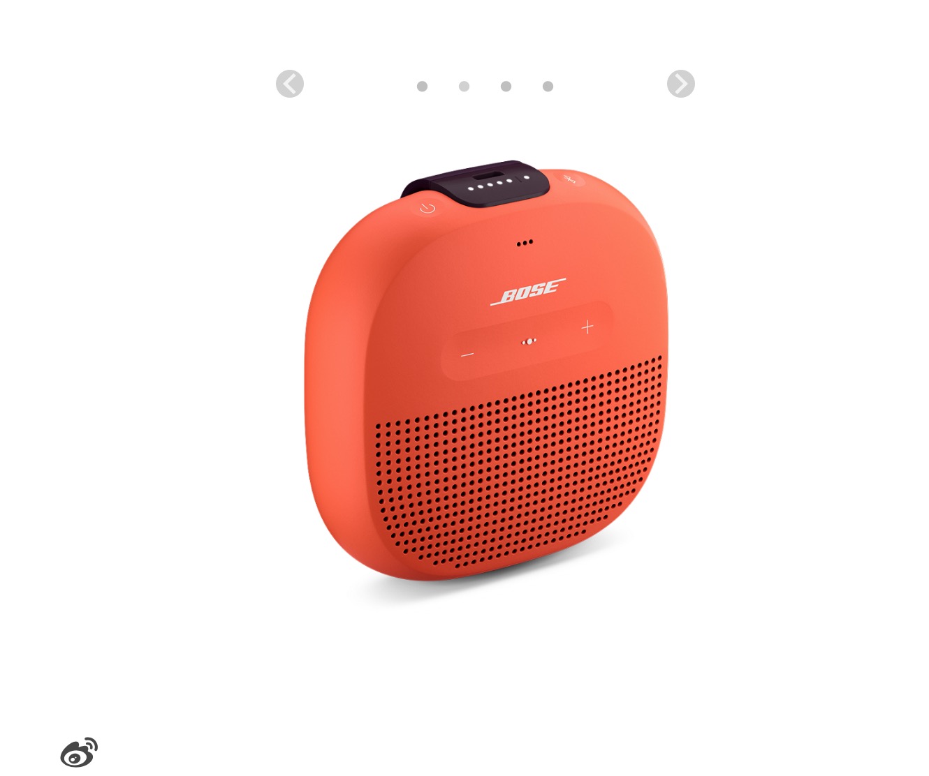 Bose SoundLink Micro蓝牙扬声器--亮橙色