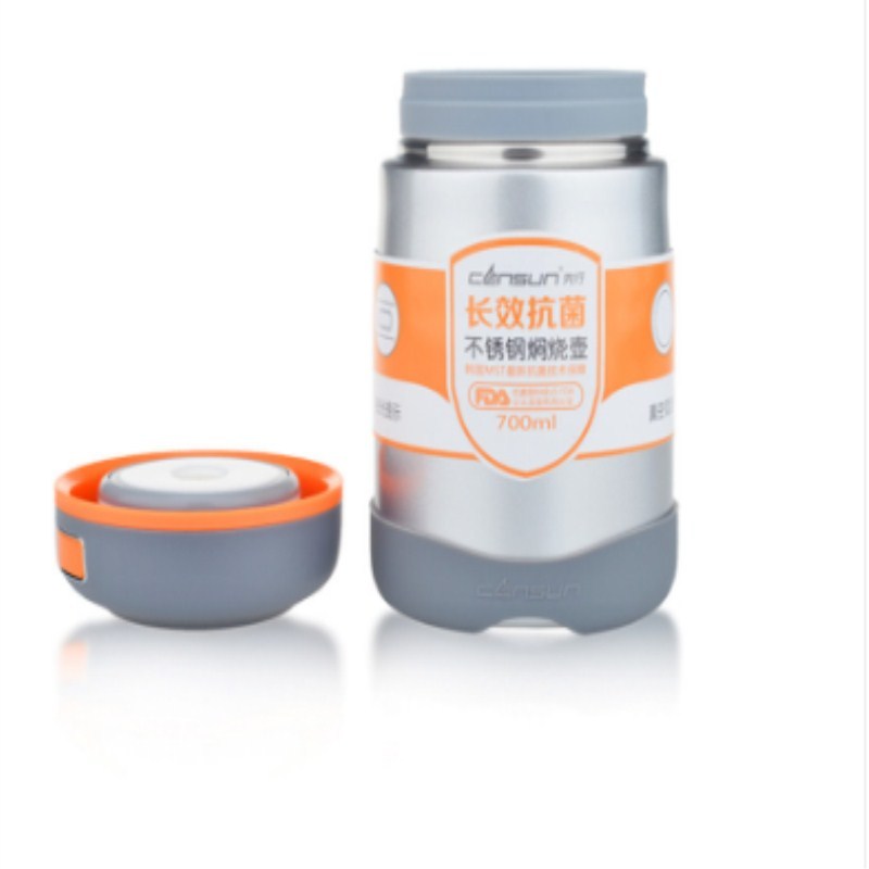 长效抗菌不锈钢保温杯焖烧壶4件套保温杯 焖烧壶 焖烧杯 保温壶