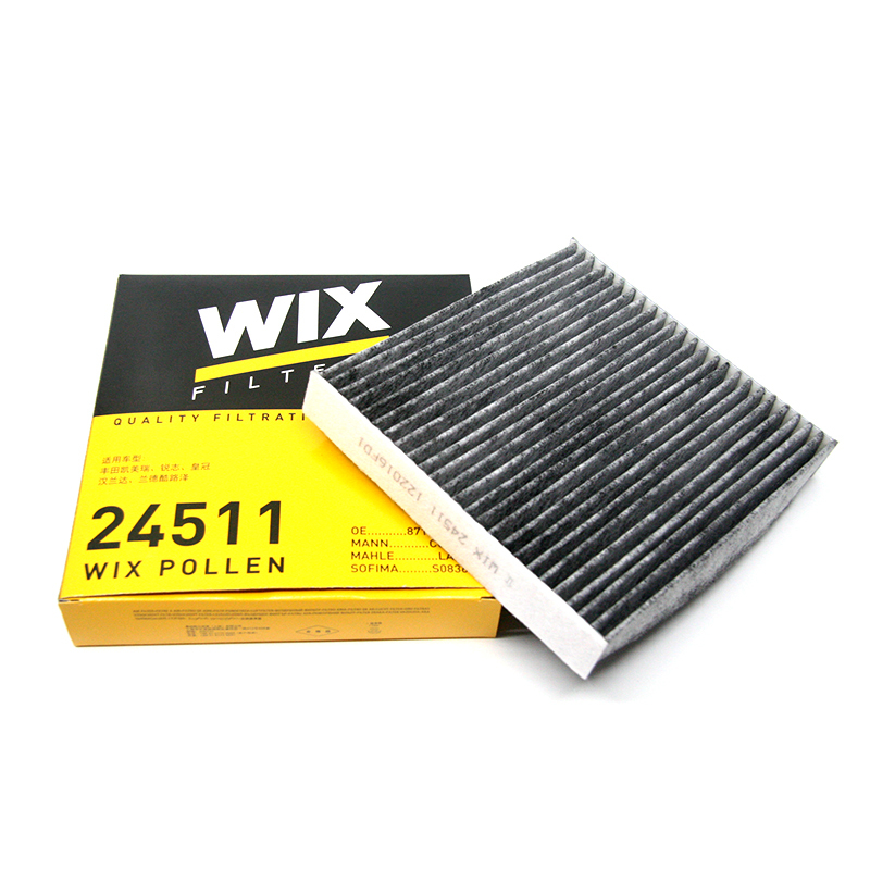 维克斯(WIX)含活性炭空调滤清器/滤芯 24511 卡罗拉/凯美瑞/汉兰达/逸致/RAV4/傲虎/力狮/威驰