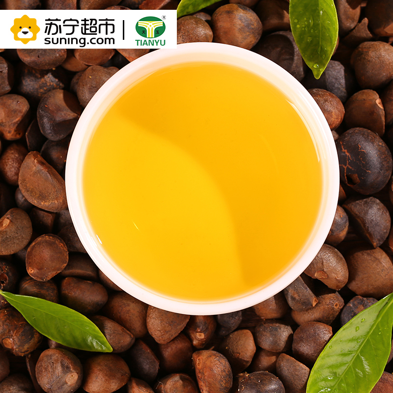 天玉绿色有机山茶油 礼品装茶油 茶籽油食用油5L高清大图