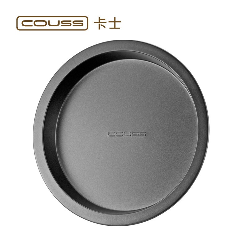 卡士(COUSS) 烘培工具 CM-703 7寸加厚披萨烤盘模具 加厚圆形 冷轧板材质 不沾涂层 蛋糕模具