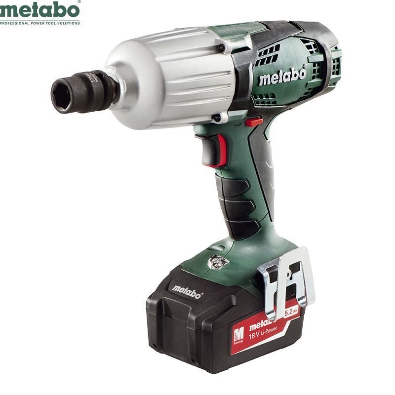 麦太保(Metabo) 电动扳手 SSW18LTX600(配18V,4Ah电池) (单位:个)图片