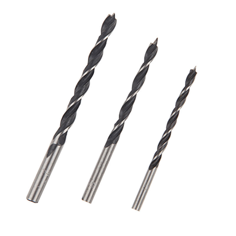 [苏宁自营]工具家 电钻附件 木工麻花钻头三支装4、5、6mm