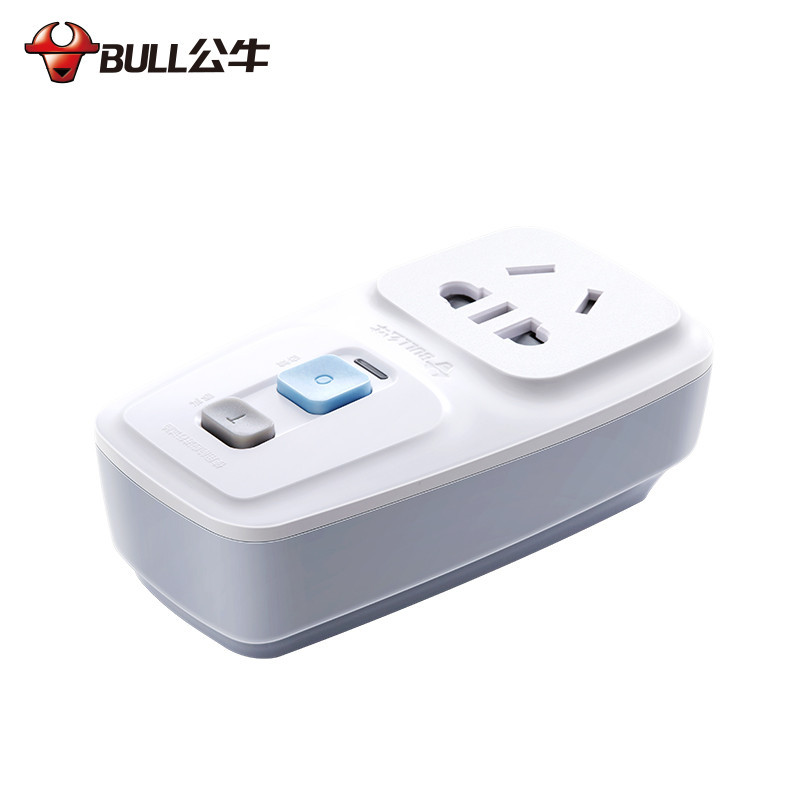 公牛(bull) GN-920L 电源接线板 白色(单位:个)