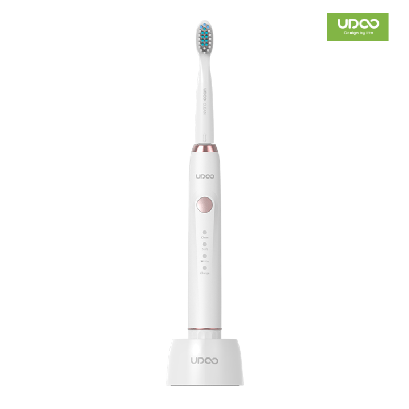 牙小白 UDOO M1 成人去渍声波牙刷 樱花粉