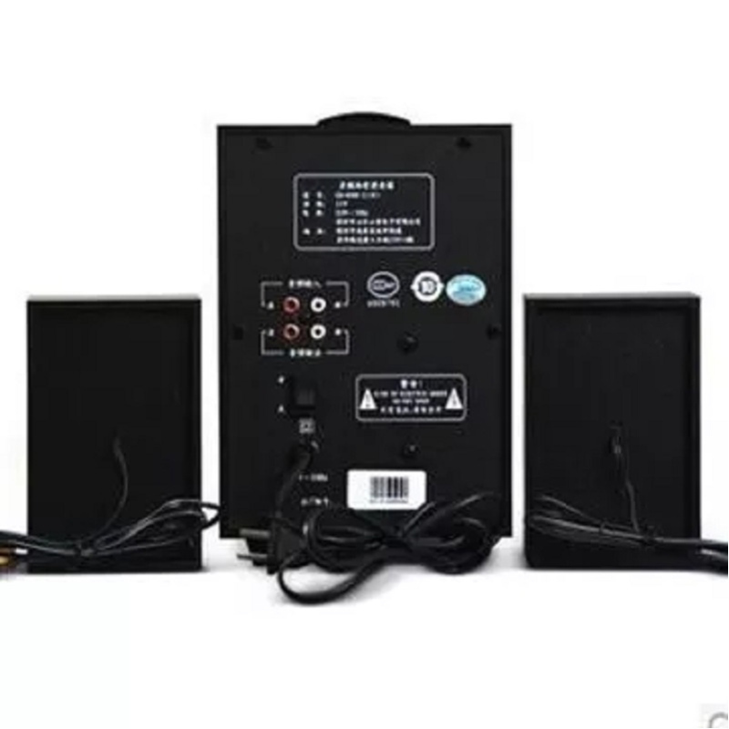 Sansui/山水 GS-6000(11D)蓝牙笔记台式电脑音箱木质低音炮音响 蓝牙版
