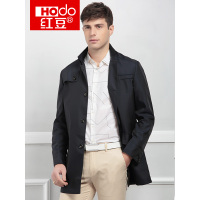 HODO红豆男装 男士风衣男 春秋款商务休闲风衣外套