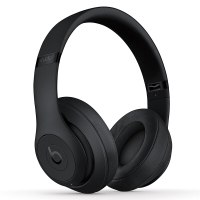 Beats Studio3 Wireless 录音师无线3代 头戴式 蓝牙无线降噪耳机 游戏耳机 - 哑光黑