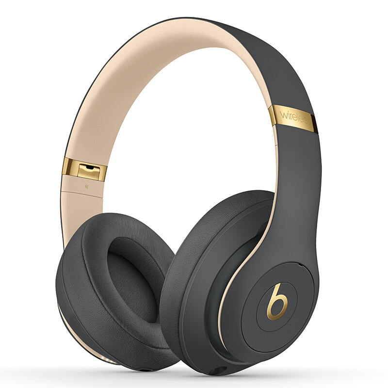 Beats Studio3 Wireless 录音师无线3代 头戴式 蓝牙无线降噪耳机 游戏耳机 - 魅影灰(限量款)