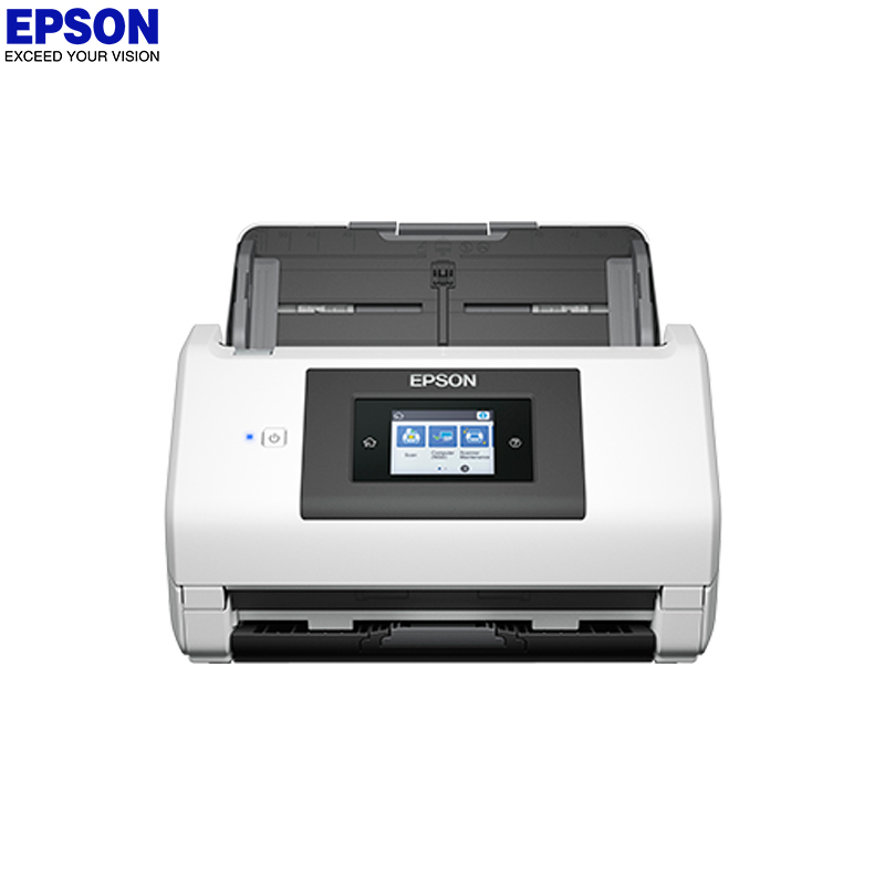 爱普生（EPSON） DS-780N A4馈纸式双面高速彩色扫描仪（白色）高清大图