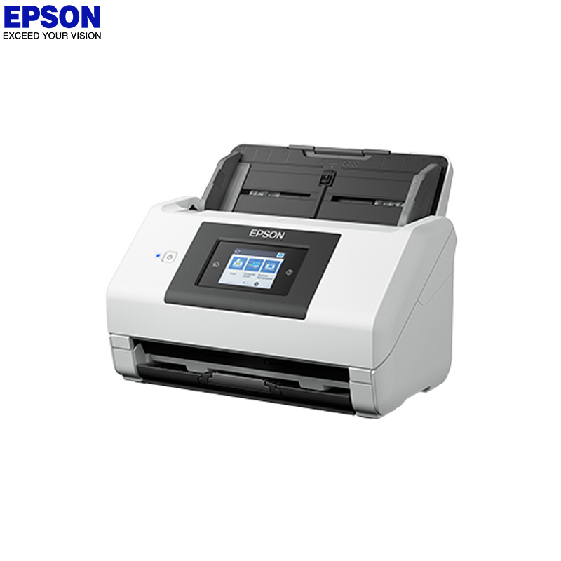 爱普生（EPSON） DS-780N A4馈纸式双面高速彩色扫描仪（白色）高清大图