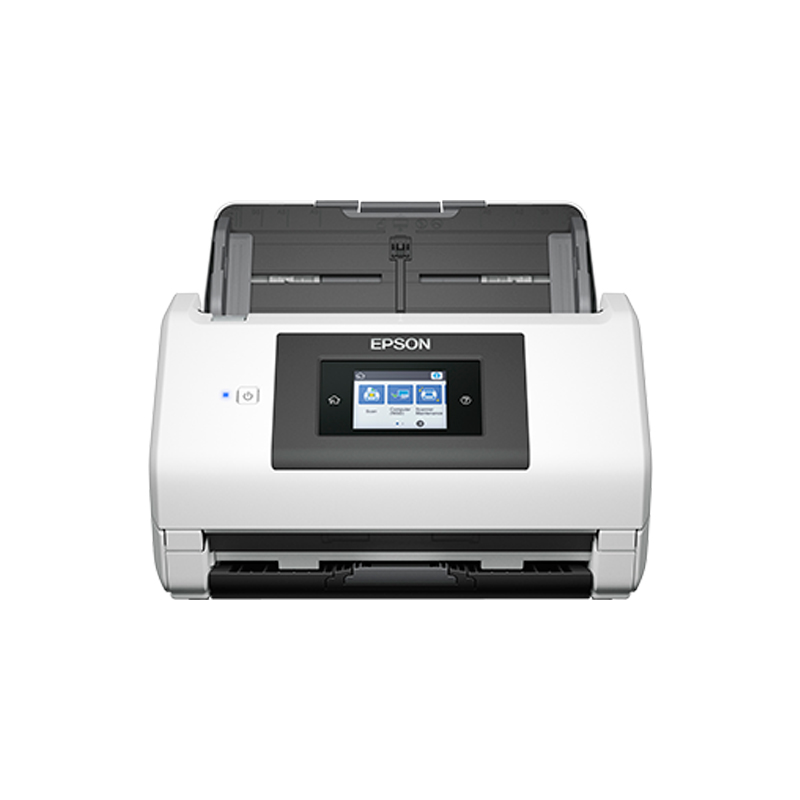爱普生（EPSON） DS-780N A4馈纸式双面高速彩色扫描仪（白色）高清大图