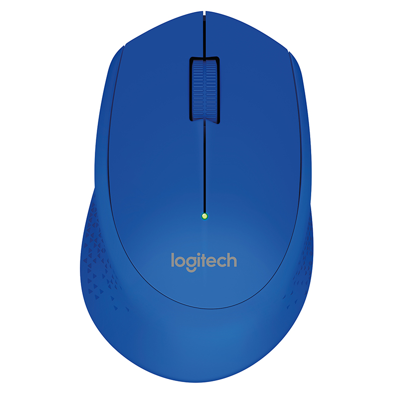 JZ罗技(Logitech) 无线鼠标 M280 蓝色高清大图