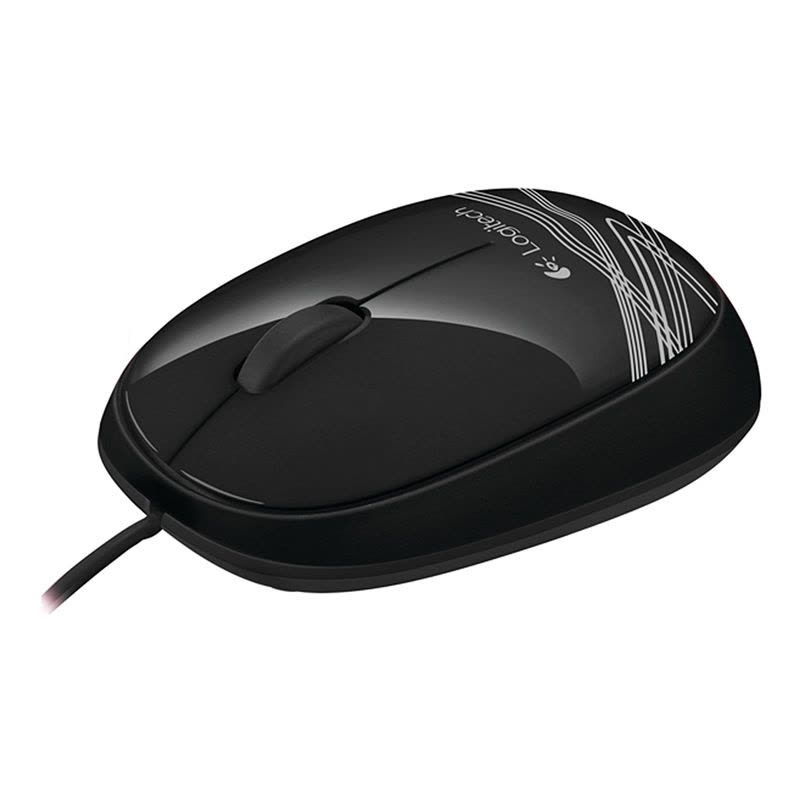 罗技(LogiTech) 彩色 有线鼠标 M105图片