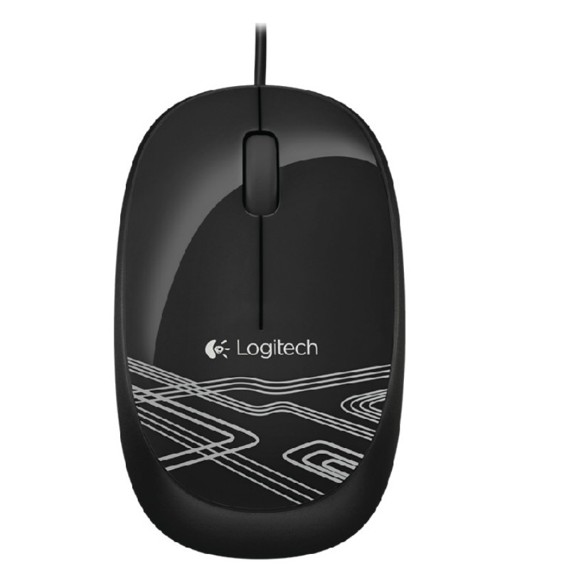 罗技(LogiTech) 彩色 有线鼠标 M105