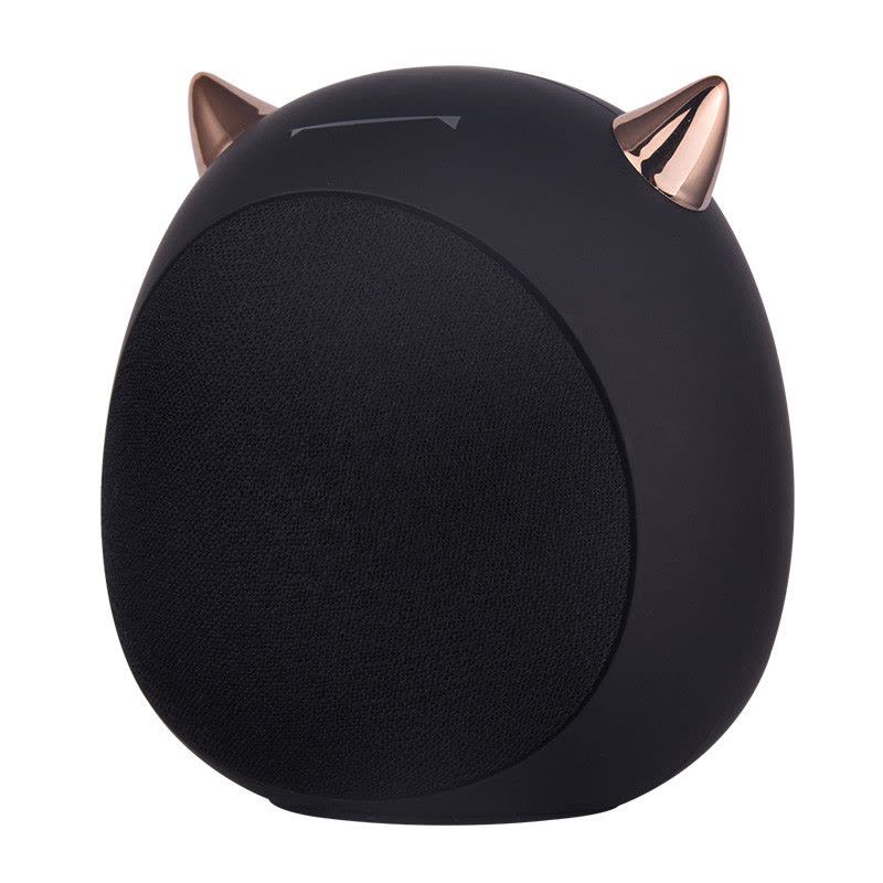现代(HYUNDAI)M18 黑色 小恶魔MINI蓝牙音箱 便携小音箱 低音炮小钢炮wifi播放器图片