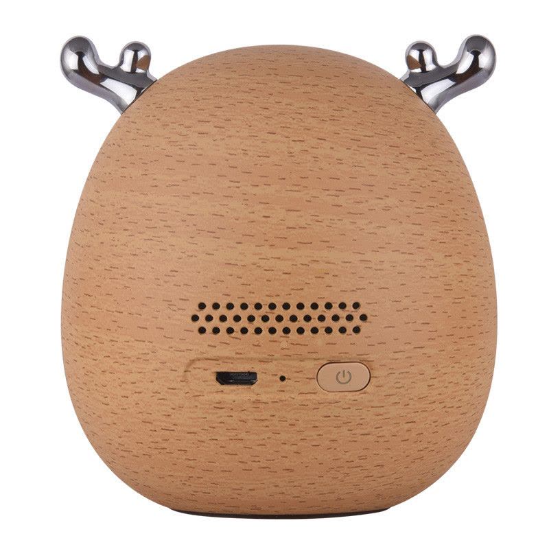现代(HYUNDAI)M18 黑色 小恶魔MINI蓝牙音箱 便携小音箱 低音炮小钢炮wifi播放器图片