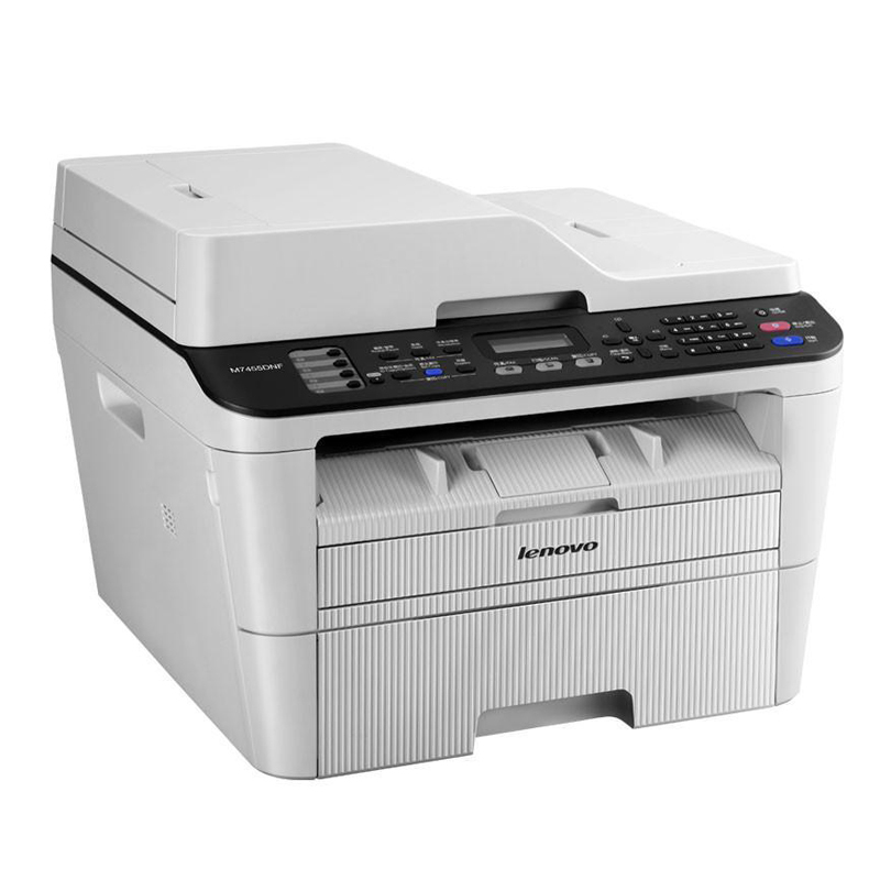 联想(Lenovo)M7455DNF 黑白激光一体机 (打印 传真 复印 扫描 )
