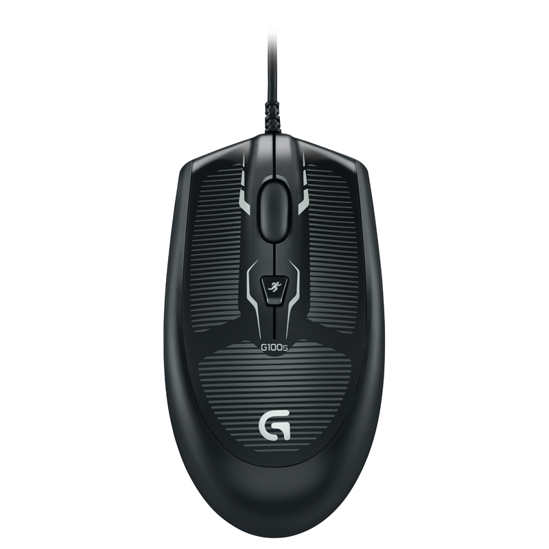 罗技(Logitech) 光电游戏鼠标 G100S 黑色