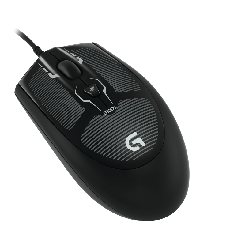 罗技(Logitech) 光电游戏鼠标 G100S 黑色