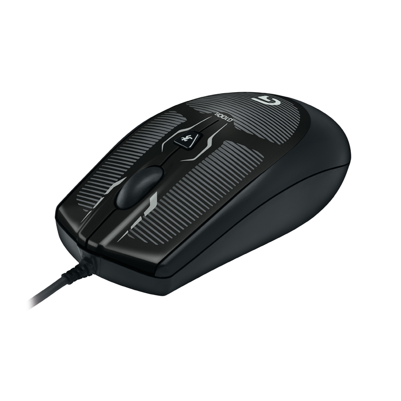 罗技(Logitech) 光电游戏鼠标 G100S 黑色