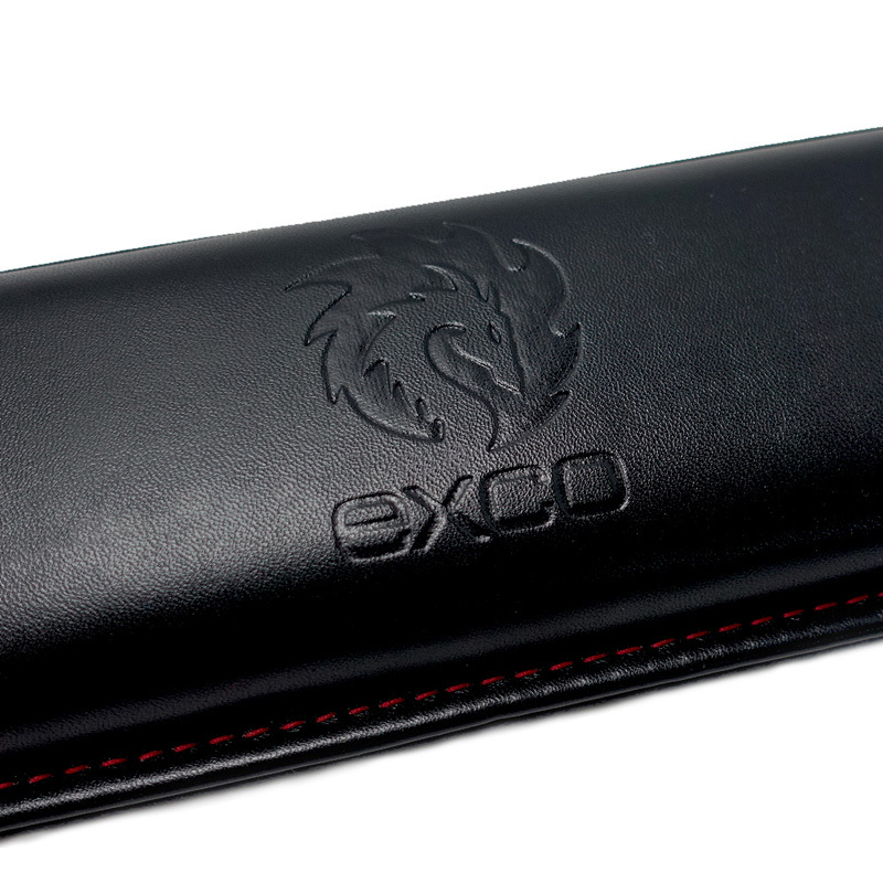宜适酷 EXCO鼠标垫 护腕皮质包边键盘托 家用办公游戏其他键盘垫 手托人体工学腕垫BAS17002 Wrist黑色
