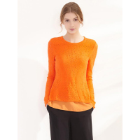 时尚修身镂空套头衫DM2154K008