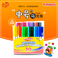 孩之宝 水彩笔/马克笔 30色 中号 MR.POTATO HEAD彩笔 可水洗11303
