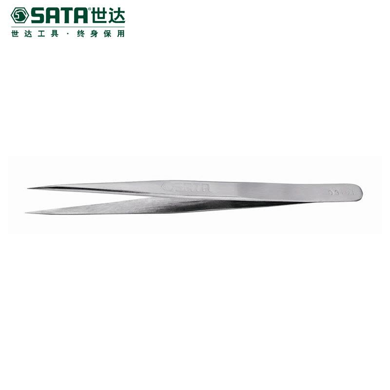 [苏宁自营]SATA世达工具 尖头镊子 125mm 03101图片