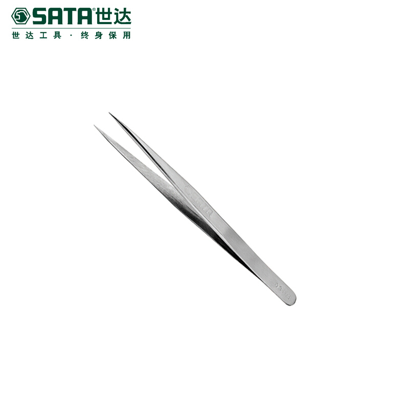 [苏宁自营]SATA世达工具 尖头镊子 125mm 03101