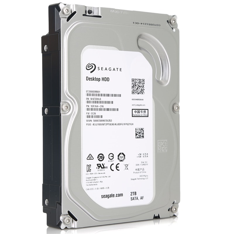 希捷(seagate) 台式硬盘 ST2000DM001-S24/BOX 2T 3.5寸高清大图