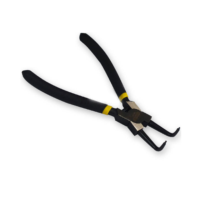 工具库 史丹利Stanley 德式轴用弯嘴卡簧钳84-338-23 5寸