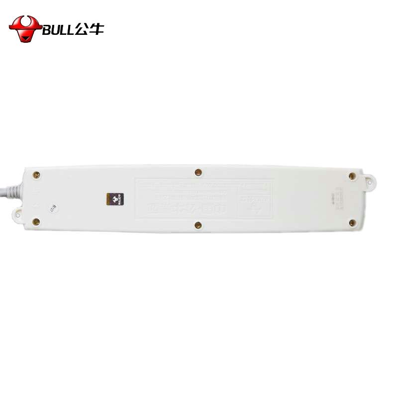 公牛(BULL) 插座GN-602 3米线 单排五个3孔