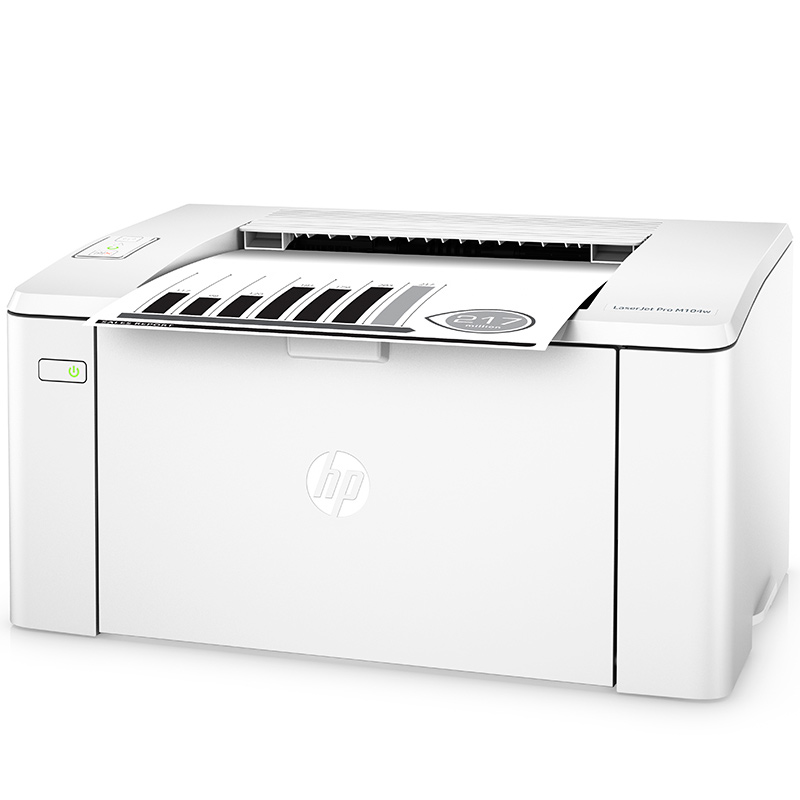 惠普(HP)LaserJet Pro M104w 黑白激光打印机 (打印)高清大图