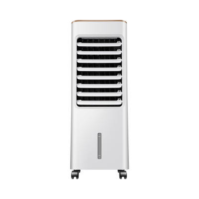 美的(Midea) 空调扇冷风扇 制冷器移动工业冷风机家用大风量小型柜式水空调柜式AAB10A [强劲冷风]白色
