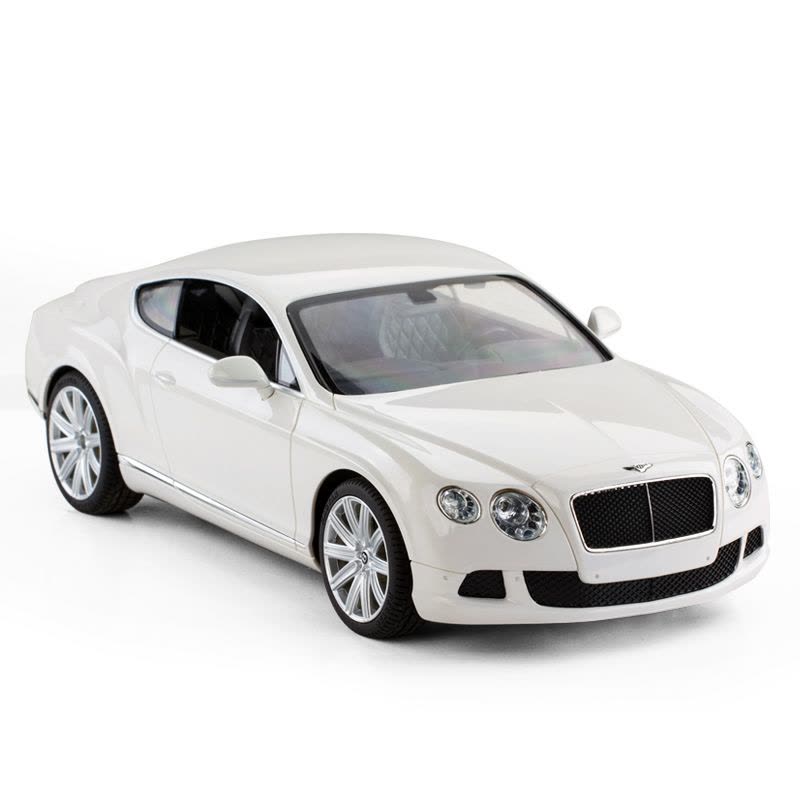 星辉(Rastar)1:14遥控汽车宾利欧陆男孩儿童玩具漂移汽车模型49800白色图片