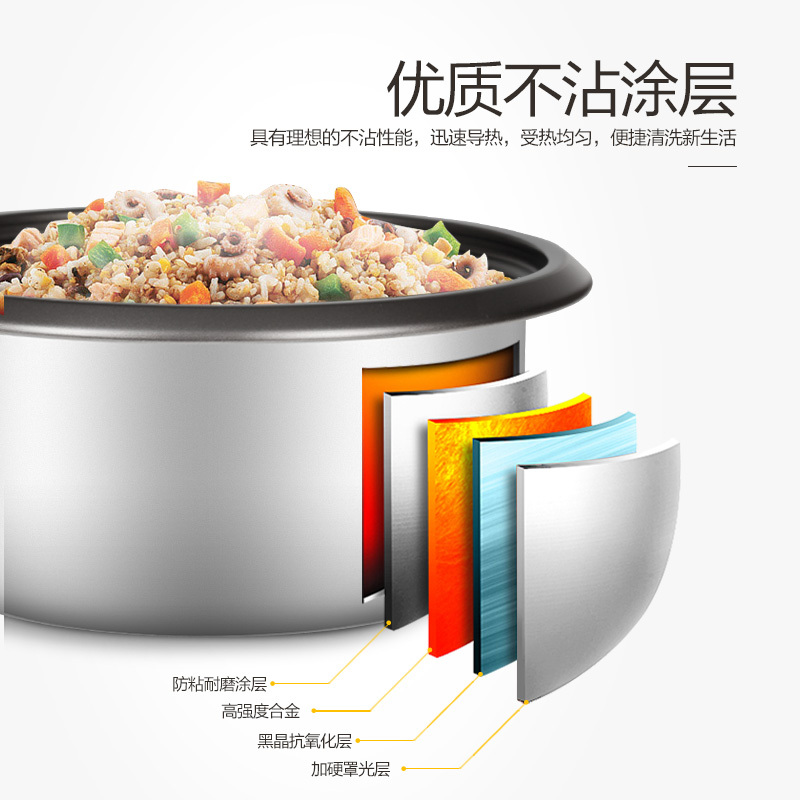 长虹（CHANGHONG）电饭锅CFB-Z130W01 商用大电饭煲食堂餐馆饭店大量商务电饭锅 10L