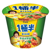 苏宁小店）今麦郎一桶半葱香排骨桶158g