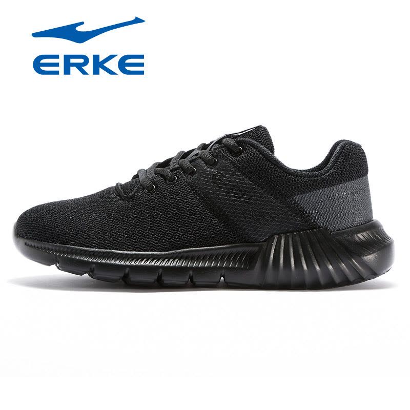 鸿星尔克（ERKE）密网时尚减震防滑男女跑鞋EVA情侣款跑步鞋运动鞋12118203065图片