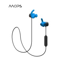 MOPS 专业运动无线蓝牙耳机 跑步防水入耳式耳机 手机线控耳机/耳麦 深海蓝