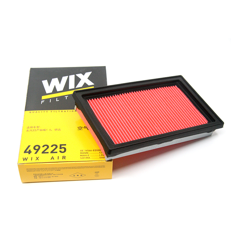 维克斯(WIX)空气滤清器/空滤49225 启辰D50/R50X/玛驰/颐达/骊威/骏逸/骐达/NV200
